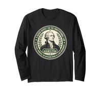Alexander Hamilton Quote Importanza del Diritto costituzionale Maglia a Manica