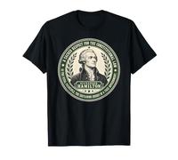 Alexander Hamilton Quote Importanza del Diritto costituzionale Maglietta