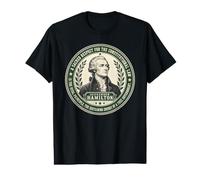 Alexander Hamilton Quote Importanza del Diritto costituzionale Maglietta con Stampa Grafica Economica