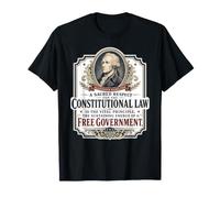 Alexander Hamilton US Costituzione Libera Governo Citazione Maglietta