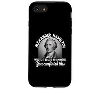 Alexander Hamilton Wrote 51 Essays in 6 Months Vintage Custodia per iPhone SE (2020) / 7/8