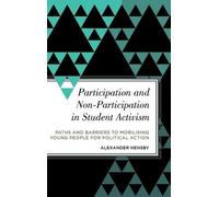 Alexander Hensb Participation and Non-Participation in Studen (Copertina rigida)
