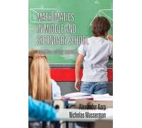 Alexander Karp Nicholas W Mathematics in Middle and Secondar (Copertina rigida)