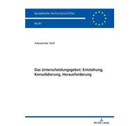 Alexander Koll Das Unterscheidungsgebot (Tascabile)