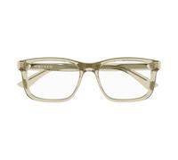 Alexander Mcqueen Am0486o Occhiali Da Vista Uomo Giallo Squadrato