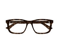 Alexander Mcqueen Am0486o Occhiali Da Vista Uomo Marrone Squadrato