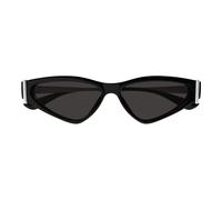 Alexander Mcqueen Am0493s Occhiali Da Sole Donna Nero Geometrico Grigio 57mm