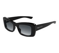Alexander Mcqueen Am0526s Occhiali Da Sole Donna Nero Farfalla Grigio 50mm