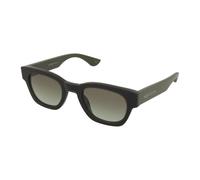 Alexander Mcqueen Am0530s Occhiali Da Sole Uomo Verde Squadrato Verde 49mm