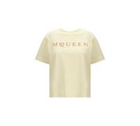 Alexander McQueen Bicolor Cotton T-Shirt - IT38 | S