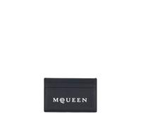 Alexander McQueen Black Calf Leather Bos Taurus Wallet