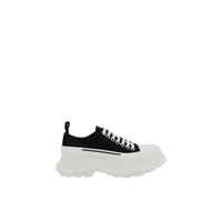 Alexander McQueen Black Cotton Chunky Sneakers - EU36/US6