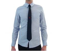 Alexander mcQueen camicia taschino ricamo, pocket embroidery shirt