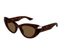 Alexander McQueen Donna Alexander McQueen AM0442S 003 Occhiali da sole Acetato Havana Marrone Cat Eye