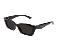 Alexander McQueen Donna Alexander McQueen AM0474S 001 Occhiali da sole Acetato Nero Grigio Squadrata
