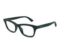 Alexander McQueen Donna Alexander McQueen AM0515O 012 Montature da vista Acetato Grigio Trasparente Cat Eye