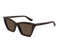 Alexander McQueen Donna Alexander McQueen AM0536S 002 Occhiali da sole Acetato Havana Marrone Cat Eye