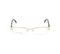 Alexander McQueen Gold Metal Glasses (Frames)