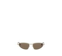Alexander McQueen Gold Metal Sunglasses