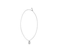 Alexander McQueen Silver Brass Necklace - One Size