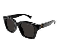 Alexander McQueen Uomo Alexander McQueen AM0432SA 001 Occhiali da sole Acetato Nero Grigio Squadrata