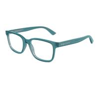 Alexander McQueen Uomo Alexander McQueen AM0541O 010 Montature da vista Acetato Blu Trasparente Squadrata