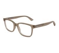 Alexander McQueen Uomo Alexander McQueen AM0541O 011 Montature da vista Acetato Marrone Trasparente Squadrata