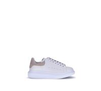 Alexander McQueen White Calf Leather Bos Taurus Platform Sneakers - EU35/US5