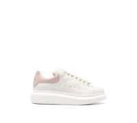 Alexander McQueen White Leather Platform Sneakers - EU40/US10