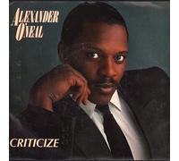 Alexander O'Neal - Criticize (1987) / Vinyl single [Vinyl-Single 7'']