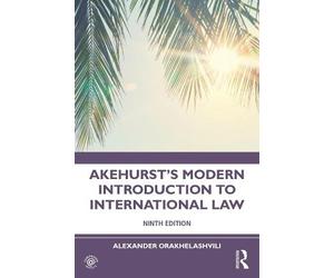 Alexander Orakhelash Akehurst's Modern Introduction to International (Tascabile)