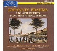 Alexander Rabinowitsch (piano) - Philip Hirschhorn (violino) - David Geringas (cello) - 2 Piano Trios