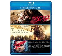 Alexander Revisited / Troy / 300 (Triple-Feature) (Blu-ray) Gerard Butler
