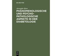Alexander Risse Phänomenologische und psychopathologische Asp (Copertina rigida)