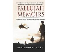 Alexander Saxby Fallujah Memoirs (Tascabile)
