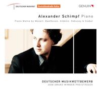 Alexander Schim Alexander Schimpf: Piano Works By Mozart/Beethoven/Albeniz/ (CD)