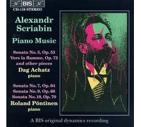 Alexander Scriabin/Achatz/Pontinen - Piano Music
