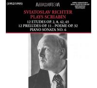 Alexander Scriabin Sviatoslav Richter Plays Scriabin (CD) Album