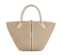 ALEXANDER SMITH - Loren borsa Medium Donna a mano e spalla in rafia con tracolla removibile (Sabbia)