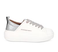 ALEXANDER SMITH Senaker vegane da Donna x ACBC Bianca e Argento - AEBBEHW 9501 WSV - Taglia 38