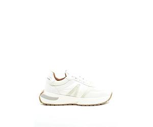 ALEXANDER SMITH Sneaker Donna Hyde S2D in Pelle Bianca White, 37