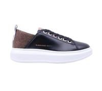 ALEXANDER SMITH Sneaker Donna Wembley E1D in Pelle Nera Black, 37