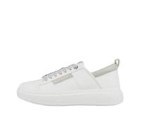 ALEXANDER SMITH Sneaker vegane da Uomo x ACBC Eco-Wembley Bianche e Grigio Chiaro - AEBBEWM 7010 WLY - Taglia 44