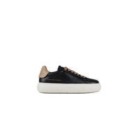 Alexander Smith - Soho Donna in pelle liscia nera e dettagli beige - - Shoes - Donna - Nero - 37 EU