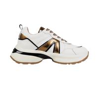 ALEXANDER SMITH Sneakers Donna in Pelle con Logo Laterale Victoria Woman VIW 1006 Colore Bianco Bronzo (Sistema Taglie Calzature EU, Adulto, Numero, Media, 39)