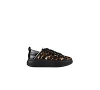 Alexander Smith - Wembley Donna in cavallino maculato con tallone in pelle nera e suola nera - - Shoes - Donna - Nero - 39 EU