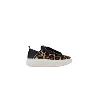 Alexander Smith - Wembley Donna in cavallino maculato e tallone in pelle nera - - Shoes - Donna - Multicolore - 36 EU