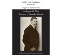 Alexander Stillmark Hugo von Hofmannsthal, 'An Impossible Man' (Tascabile)