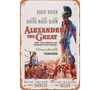 Alexander The Great, US Art, 1956 poster decorazione artistica da parete in metallo retrò 20,3 x 30,5 cm