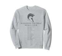 Alexander The Great World Tour - Ancient Greek History Gift Felpa